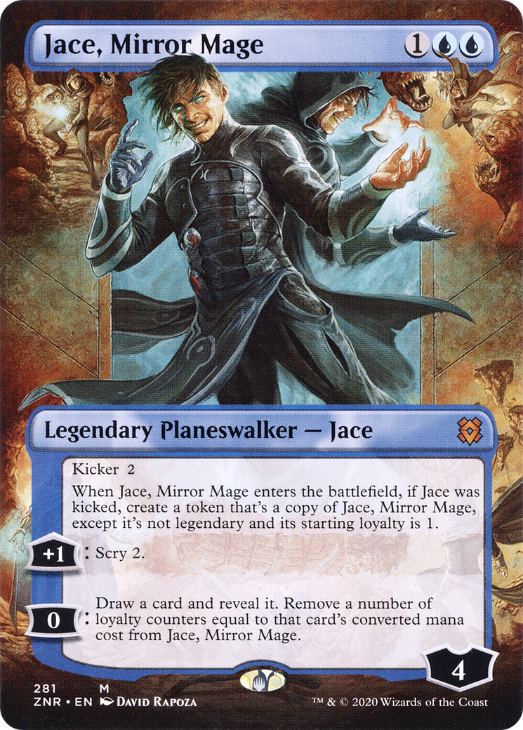 Jace, Mirror Mage (Borderless) [Zendikar Rising]-1