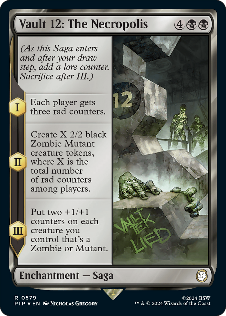 Vault 12: The Necropolis (Surge Foil) (PIP-579) - Fallout Foil-1