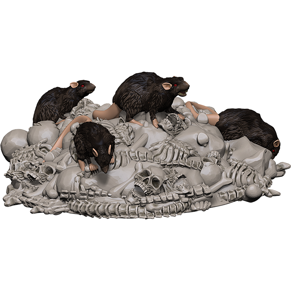 D&D Icons of the Realms Adventure in a Box Wererat Den