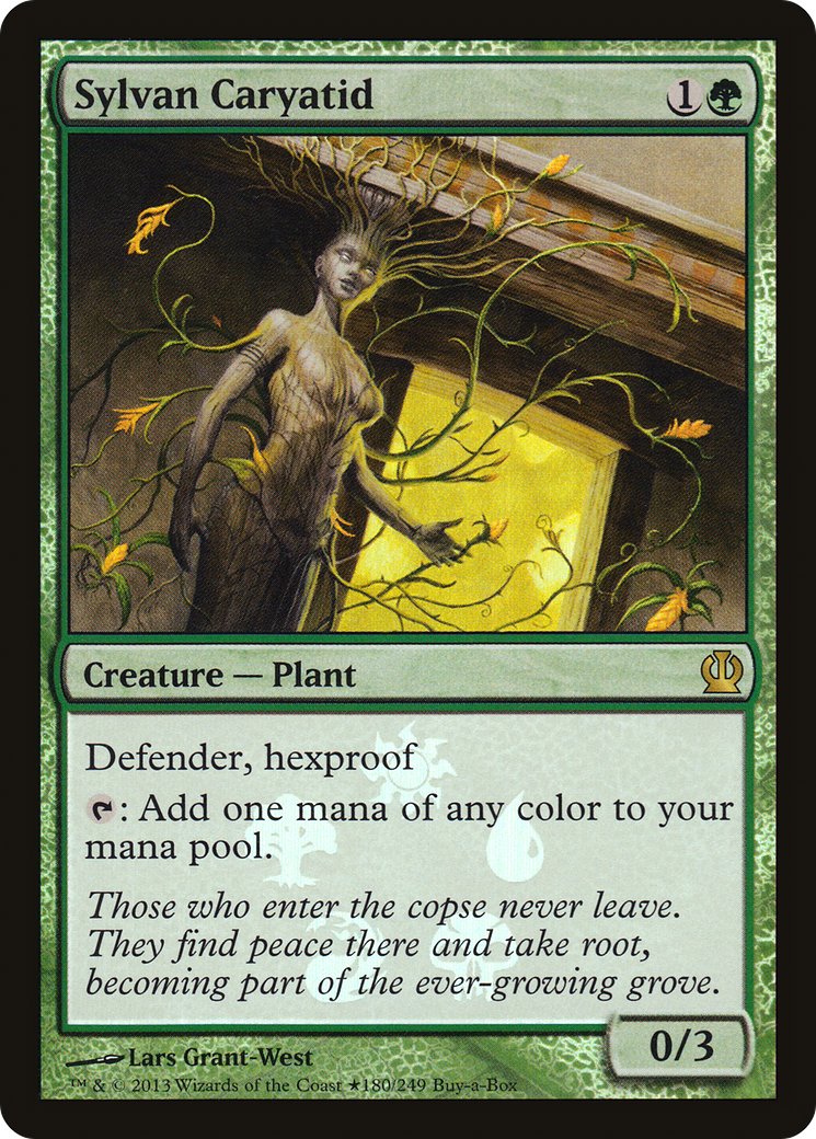 Sylvan Caryatid (Buy-A-Box) [Theros Promos]-1