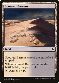 Scoured Barrens [Commander 2018]-1