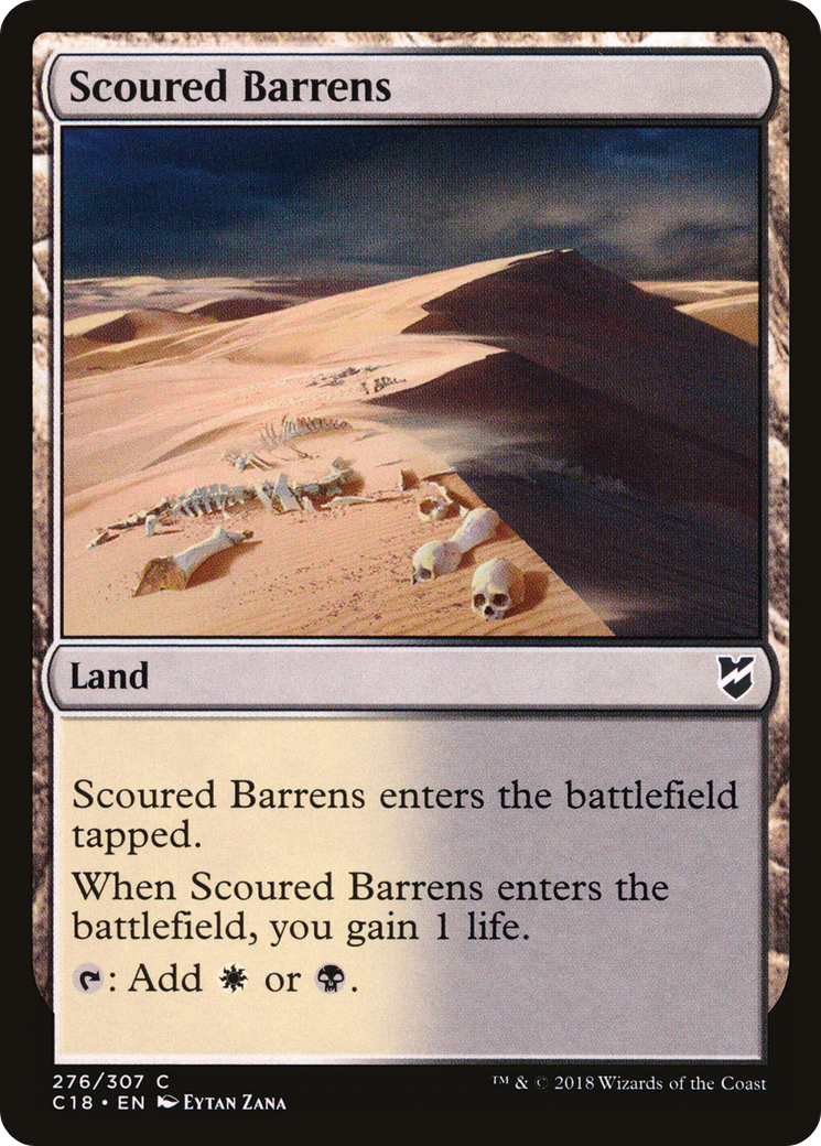 Scoured Barrens [Commander 2018]-1