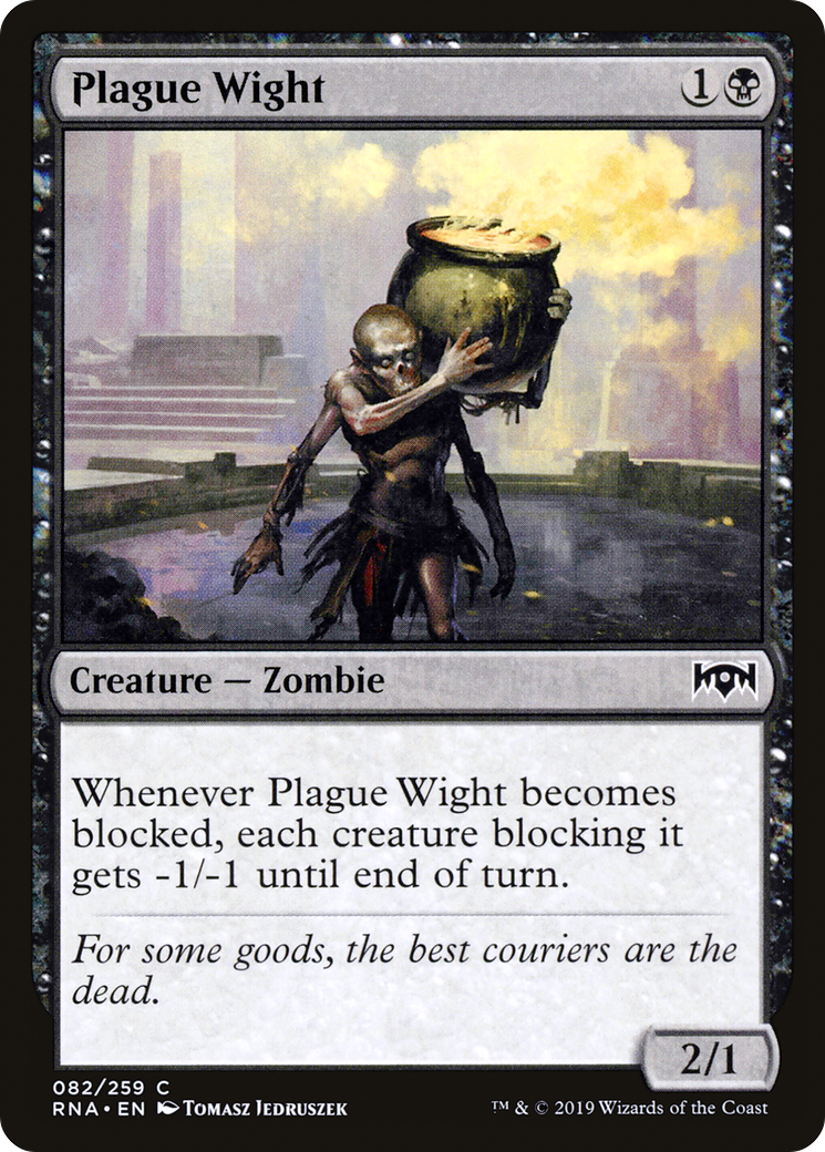 Plague Wight [Ravnica Allegiance]-1