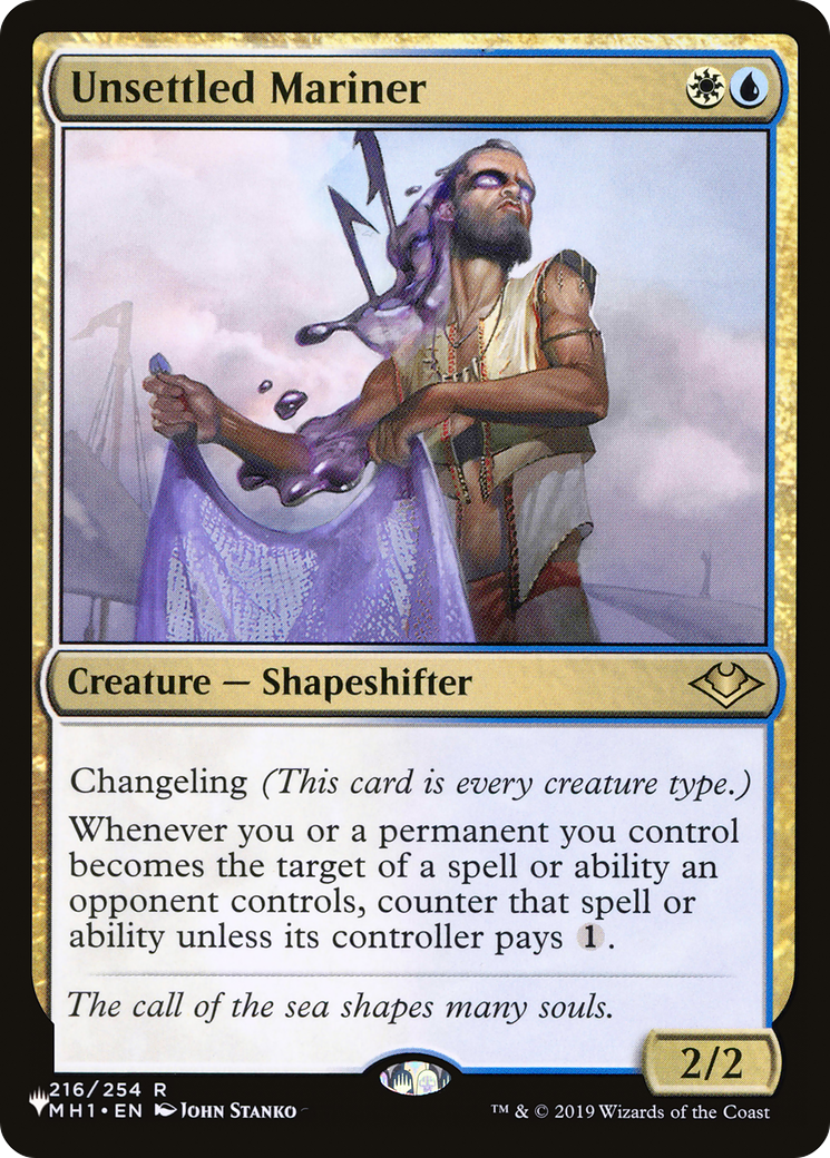 Unsettled Mariner (LIST-216/254) - The List-1