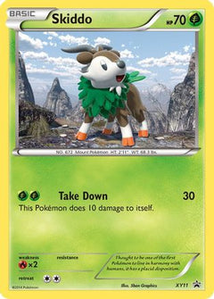 Skiddo (XY11) [XY: Black Star Promos]-1