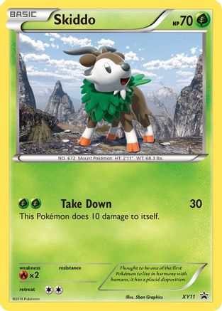 Skiddo (XY11) [XY: Black Star Promos]-1