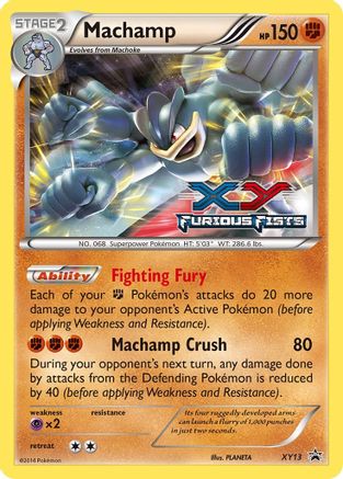 Machamp (XY13) [XY: Black Star Promos]-1