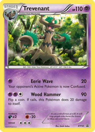 Trevenant (XY14) [XY: Black Star Promos]-1
