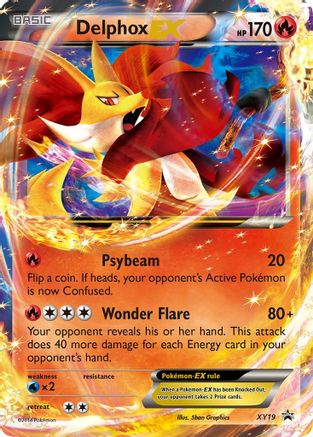 Delphox EX (XY19) [XY: Black Star Promos]-1