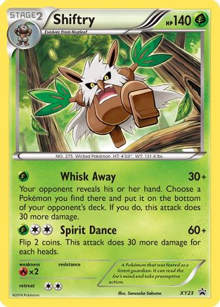 Shiftry (XY23) [XY: Black Star Promos]-1