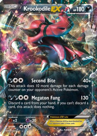 Krookodile EX (XY25) [XY: Black Star Promos]-1