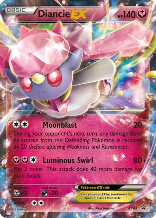 Diancie EX (XY43) [XY: Black Star Promos]-1