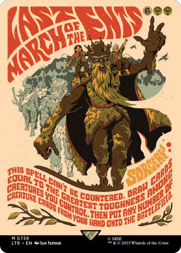 Last March of the Ents (Borderless Poster) [The Lord of the Rings: Tales of Middle-Earth]-1