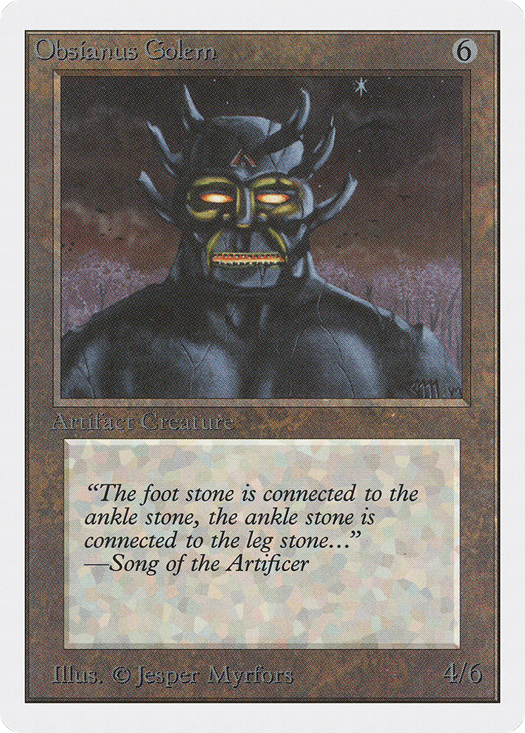 Obsianus Golem [Unlimited Edition]-1