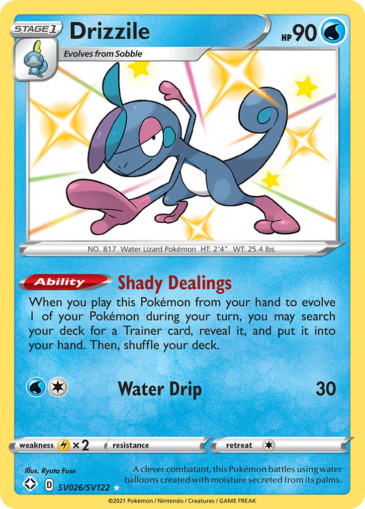 Drizzile (SV026/SV122) [Sword & Shield: Shining Fates]-1
