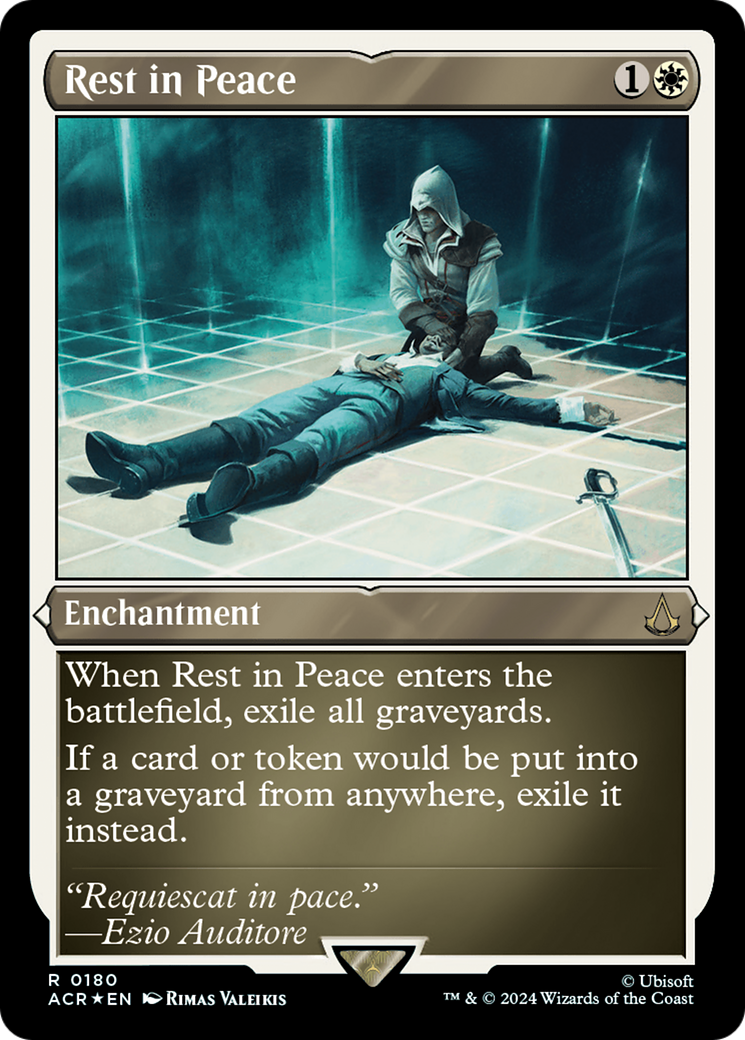 Rest in Peace (ACR-180) - Assassin's Creed Etched Foil-1