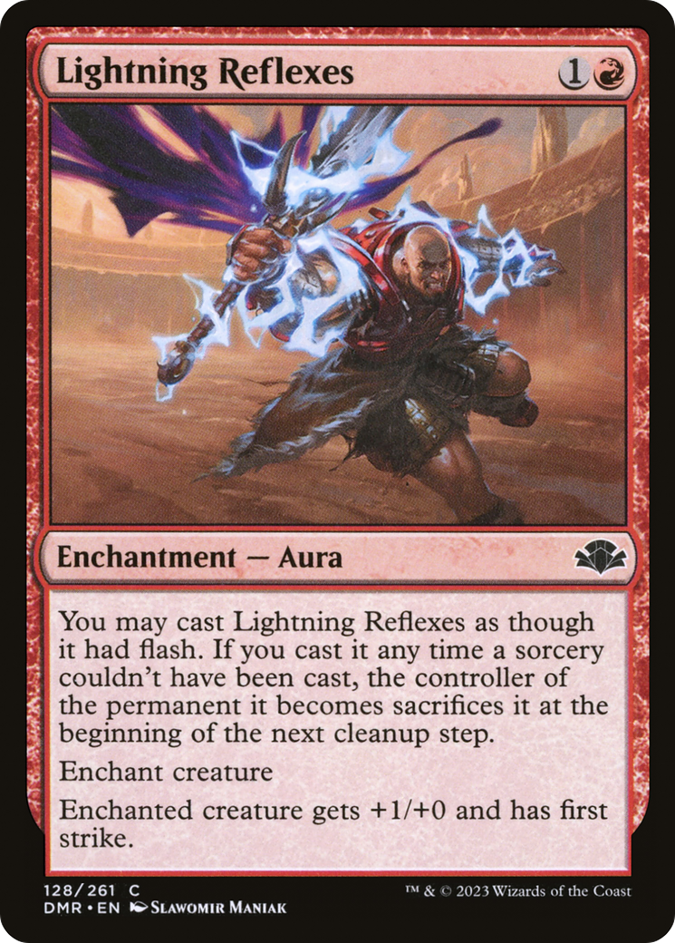 Lightning Reflexes [Dominaria Remastered]-1