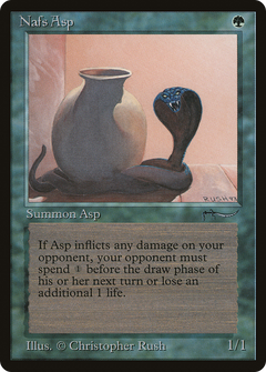 Nafs Asp (Dark Mana Cost) [Arabian Nights]-1