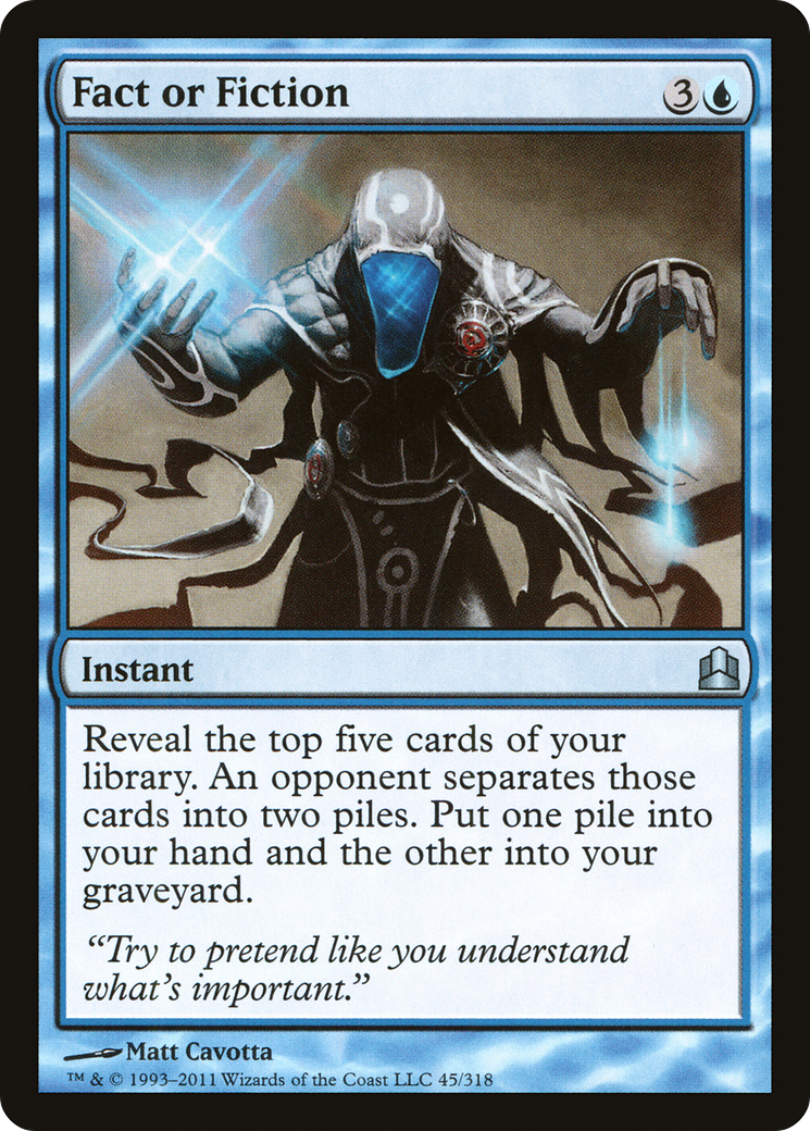 Fact or Fiction [Commander 2011]-1