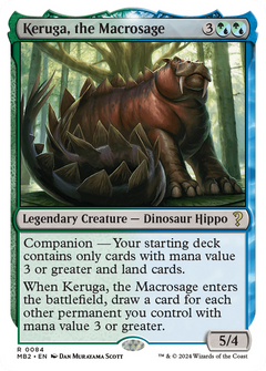 Keruga, the Macrosage (White Border) [Mystery Booster 2]-1