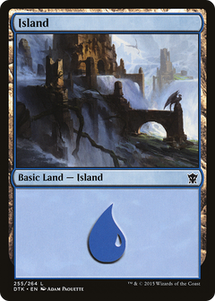 Island (255) [Dragons of Tarkir]-1