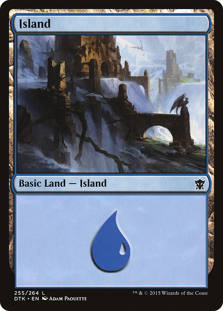 Island (255) [Dragons of Tarkir]-1