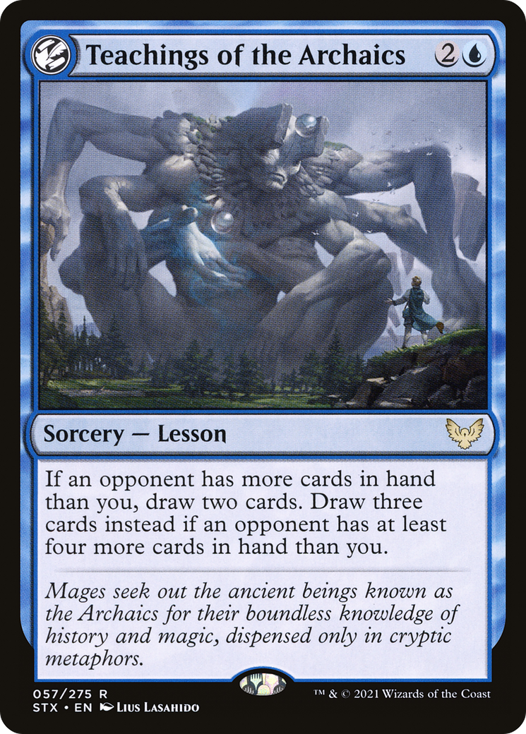 Teachings of the Archaics [Strixhaven: School of Mages]-1