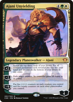 Ajani Unyielding [Commander 2020]-1