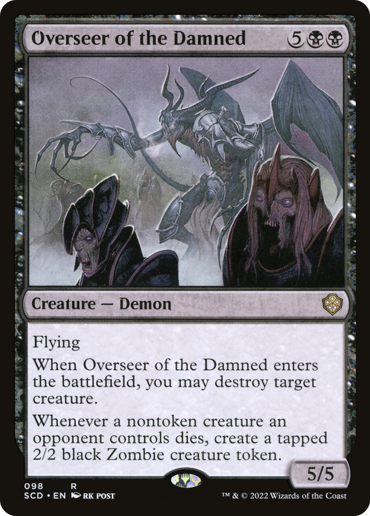 Overseer of the Damned [Starter Commander Decks]-1