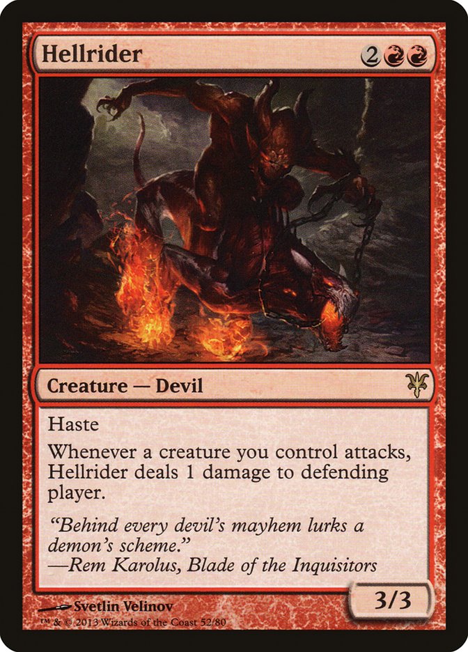 Hellrider [Duel Decks: Sorin vs. Tibalt]-2