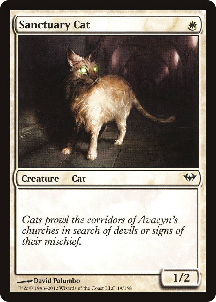 Sanctuary Cat [Dark Ascension]-1