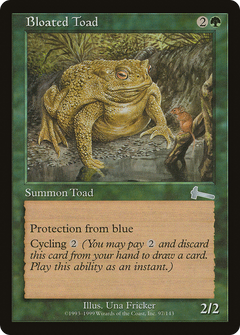 Bloated Toad [Urza's Legacy]-1