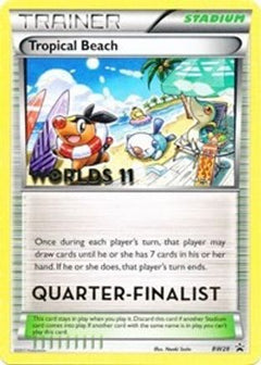 Tropical Beach (BW28) (Quarter Finalist) [Black & White: Black Star Promos]-1
