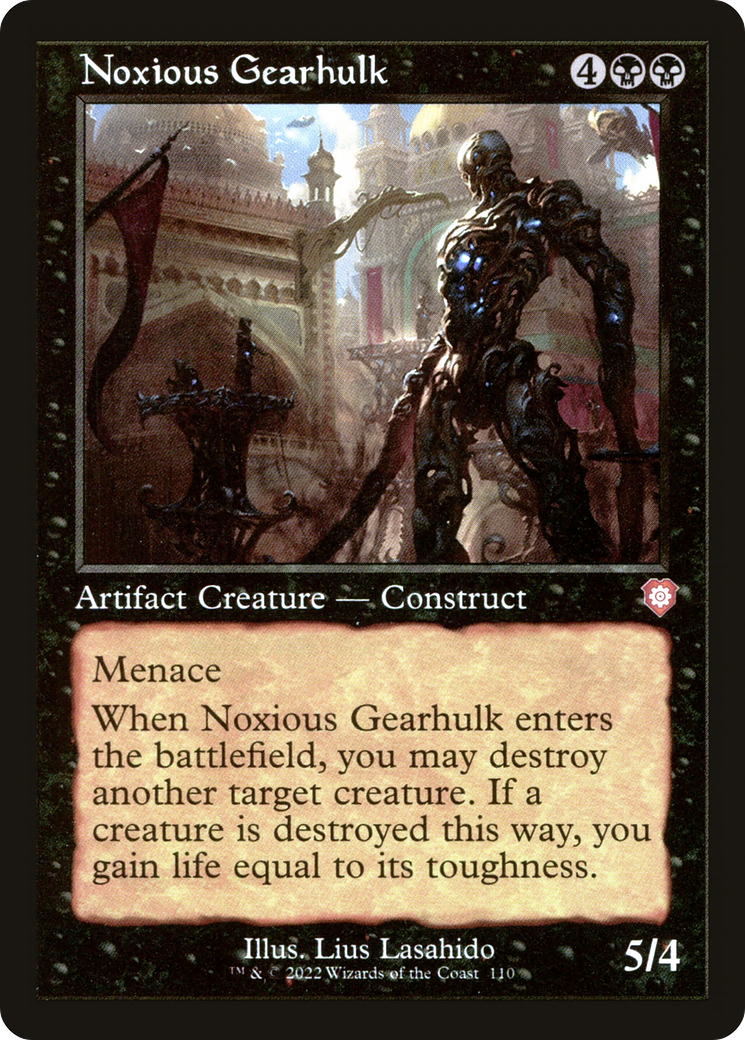 Noxious Gearhulk (Retro) [The Brothers' War Commander]-1