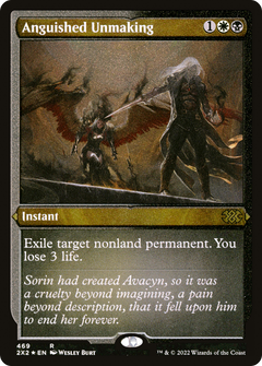 Anguished Unmaking (Foil Etched) [Double Masters 2022]-1