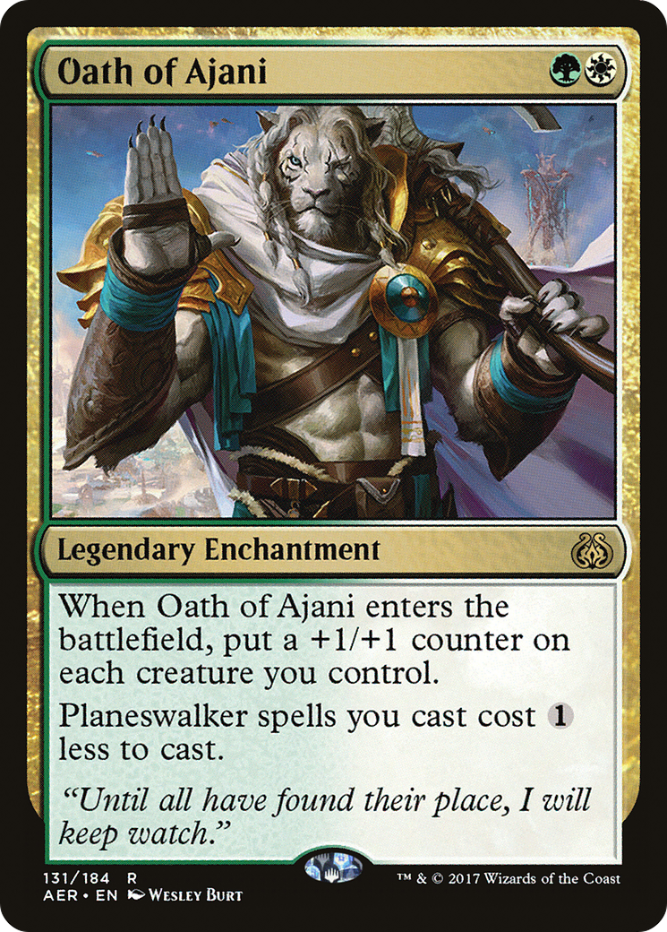Oath of Ajani [Aether Revolt]-1
