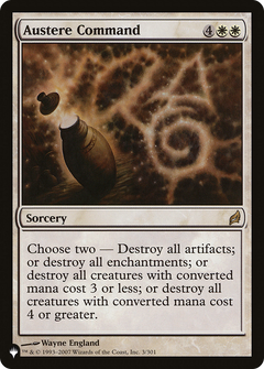 Austere Command [The List]-1