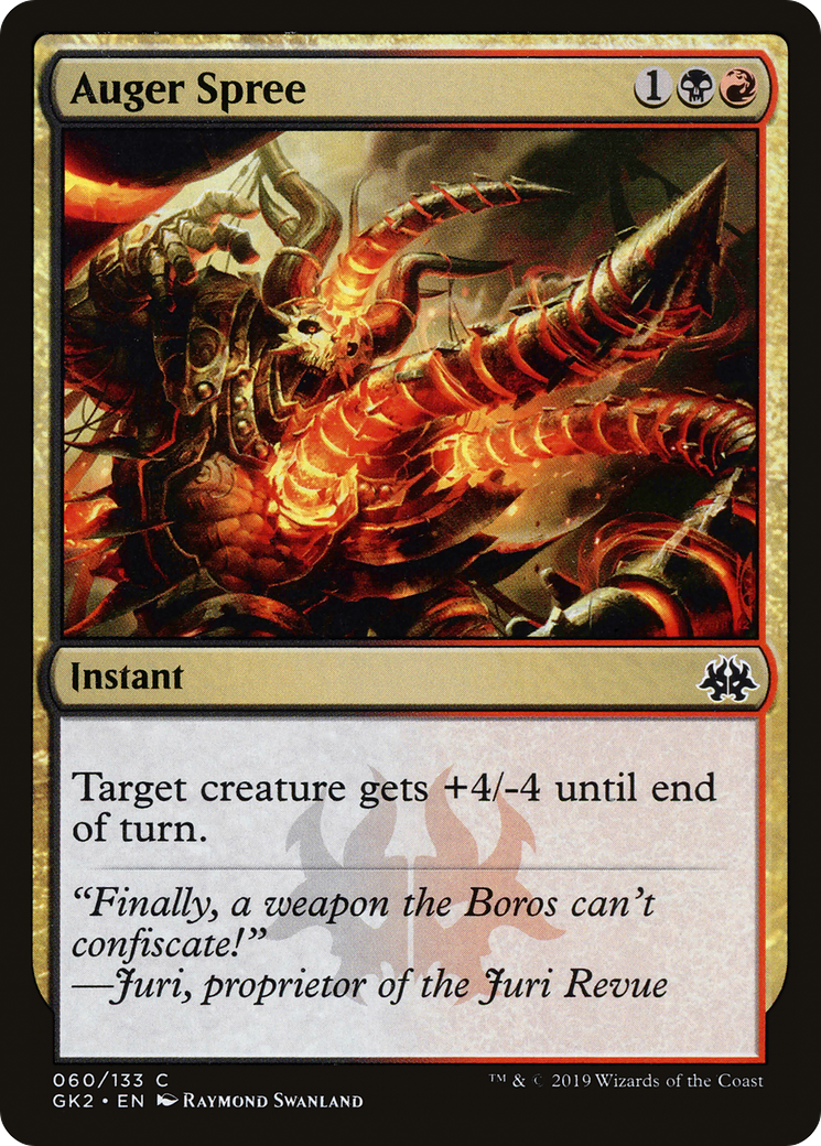 Auger Spree [Ravnica Allegiance Guild Kit]-1