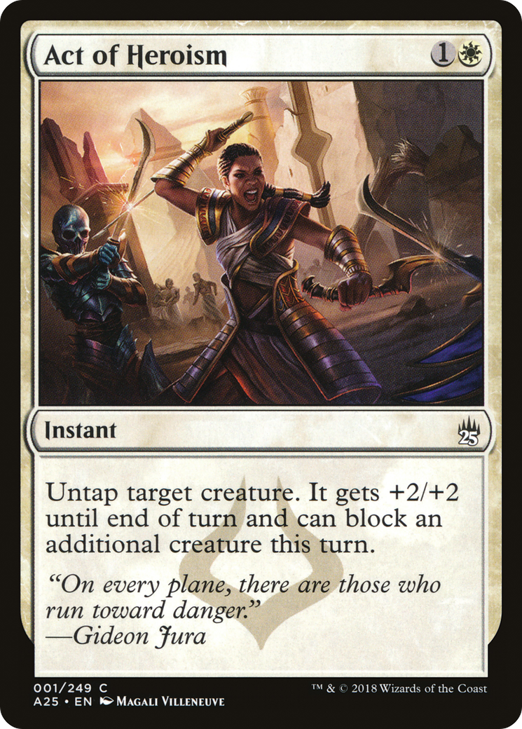 Act of Heroism [Masters 25]-1