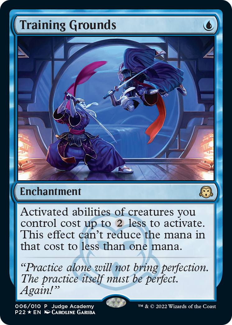 Training Grounds (JDG-006) - Judge Gift Cards 2022 Foil-1