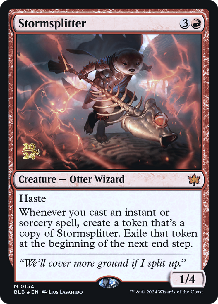 Stormsplitter [Bloomburrow Prerelease Promos]-1