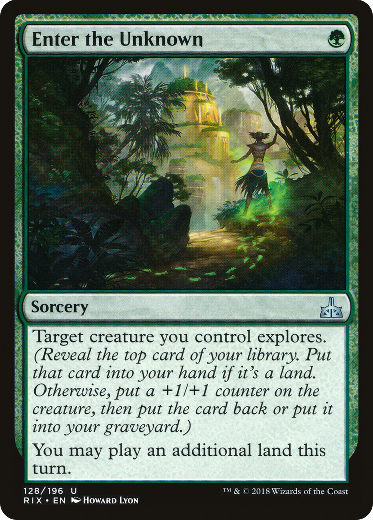 Enter the Unknown [Rivals of Ixalan]-1