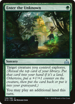 Enter the Unknown [Rivals of Ixalan]-1