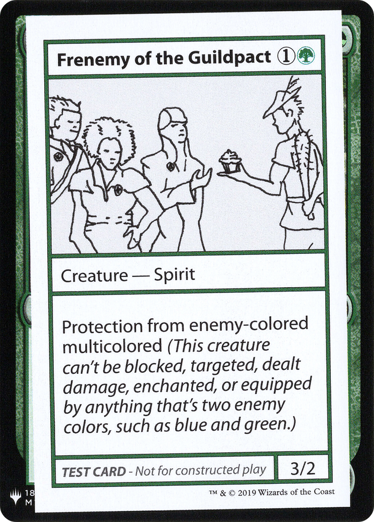 Frenemy of the Guildpact [Mystery Booster Playtest Cards]-1