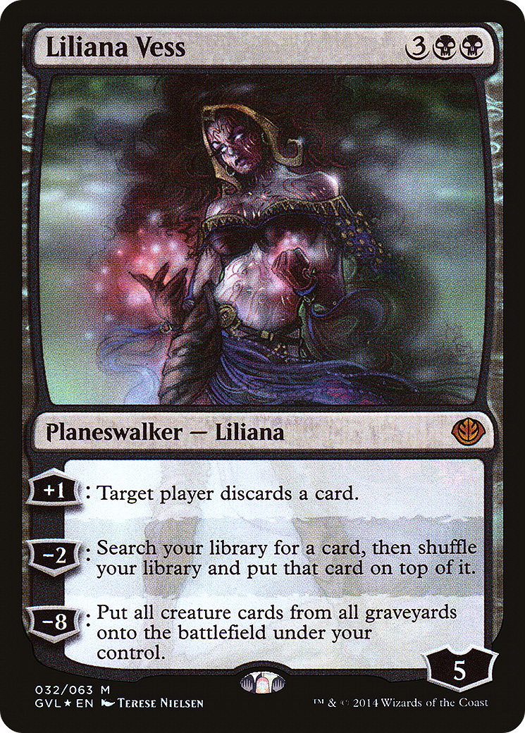 Liliana Vess (Garruk vs. Liliana) [Duel Decks Anthology]-1