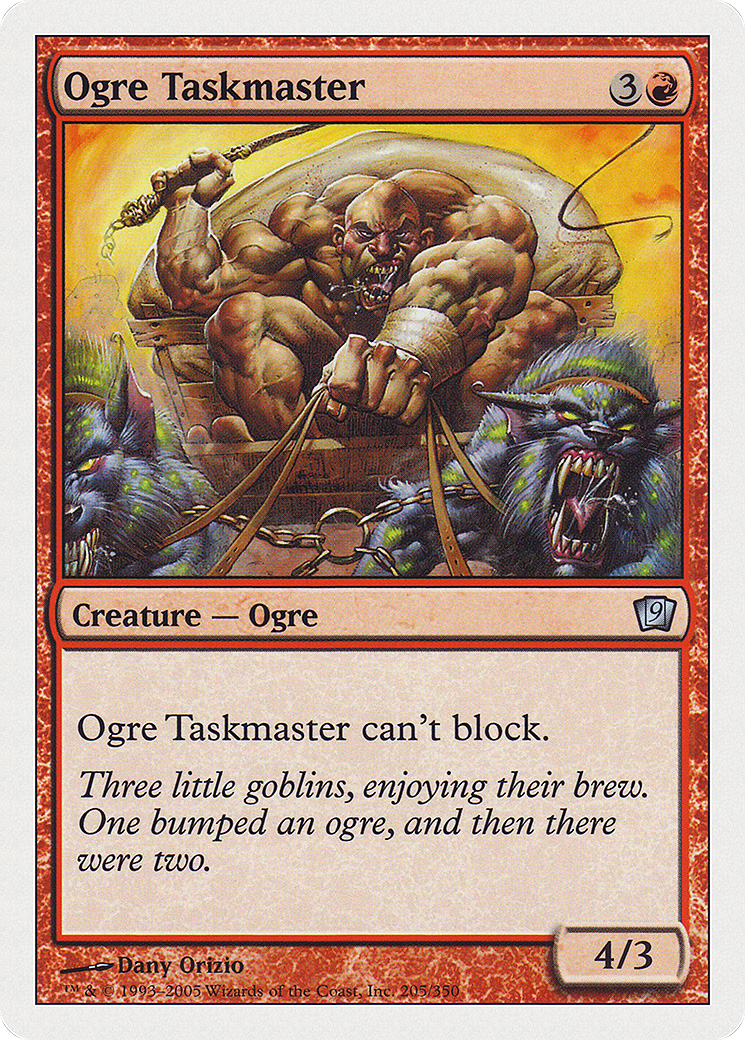 Ogre Taskmaster [Ninth Edition]