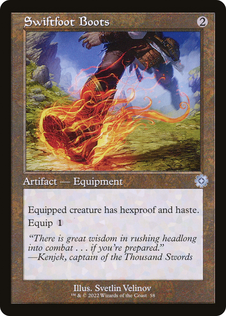 Swiftfoot Boots (Retro) [The Brothers' War Retro Artifacts]-1