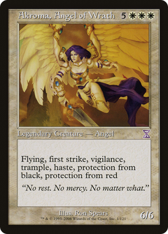 Akroma, Angel of Wrath [Time Spiral Timeshifted]-1