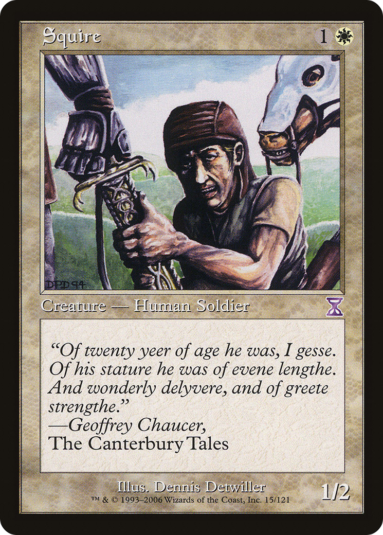 Squire [Time Spiral Timeshifted]-1
