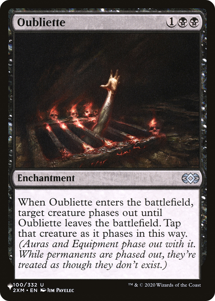 Oubliette [The List]-1